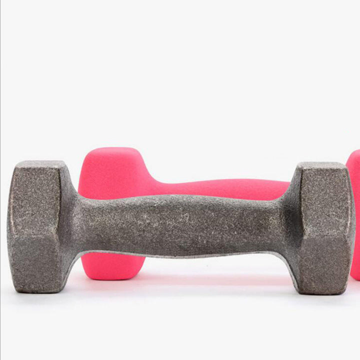Unleash Your Fitness Potential with the Hexagonal Frosted Dumbbell