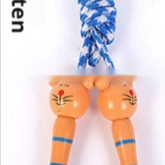 Jump into Fun with Our Cartoon Wooden Handle Children's Jumping Rope!